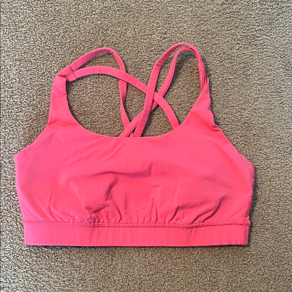 Lululemon Women's Pink Sports Bra